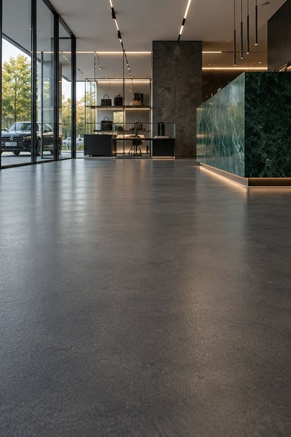 Original commercial floor coatings design illustration